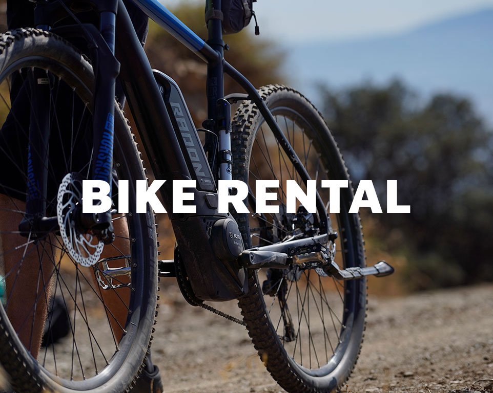 Bike hire for cycling routes in Malaga Bike Rental in Malaga - E-Bike, Gravel Bikes, Trekking Bikes, MTB